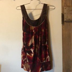 Scoop neck tank top